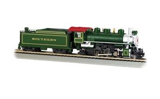 Bachmann USA 51504 [HO] Prairie 2-6-2 Locomotive with Smoke & Tender - Southern (Green)