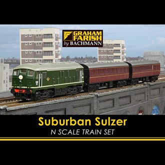 Graham Farish [N] 370-062 Suburban Sulzer Train Set