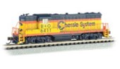 N Scale Diesel Locomotives