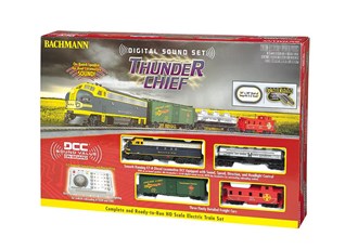 Bachmann USA 00826 [HO] Thunder Chief Set (DCC Sound)