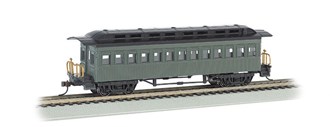 Bachmann USA 13405 [HO] 1860-1880 Coach - Green Unlettered