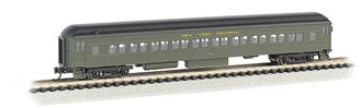 Bachmann USA 13754 [HO] 72' Heavyweight Coach - New York Central (Lighted)