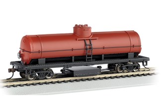 Bachmann USA 16303 HO Track Cleaning Tank Car - Oxide Red Unlettered