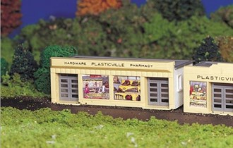 Bachmann USA 45143 [HO] Plasticville Hardware Store - Classic Kit