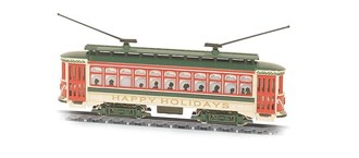 Bachmann USA 61085 [N] Brill Trolley - Christmas