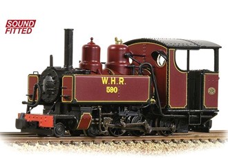 Narrow Gauge [OO-9] 391-031DS Baldwin 10-12-D Tank 590 Welsh Highland Railway Lined Maroon (Digital Sound)