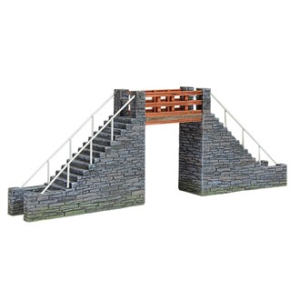 Narrow Gauge [OO-9] 44-0107 Scenecraft Slate Footbridge