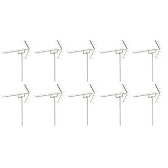 Scenecraft 44-535 [OO] 1:76 OO TV Aerials (x10)