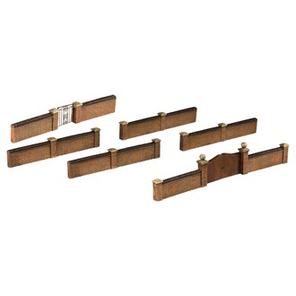 Scenecraft 44-541 [OO] 1:76 Wall Sections & Gates - Various