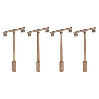 Scenecraft 44-542 [OO] 1:76 OO Concrete Platform Lamps (4pk) (32mm x 16mm x 70mm)