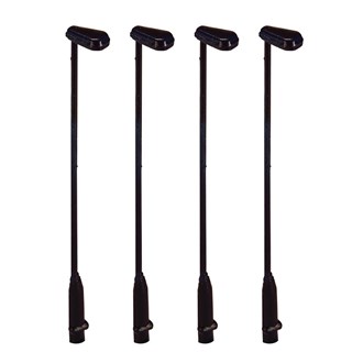 Scenecraft 44-543 [OO] 1:76 OO Metal Platform Lamps (4pcs)