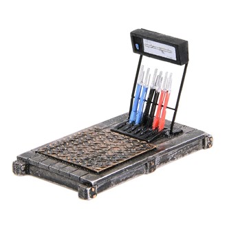 Scenecraft 44-586 [OO] 1:76 Ground Lever Frame and Board