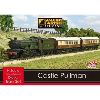 Graham Farish [N] 370-160 Castle Pullman Digital Sound Train Set