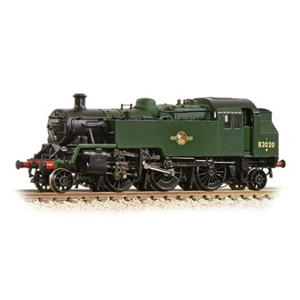 Graham Farish [N] 372-331 BR Standard 3MT Tank 82020 - BR Green (Late Crest)