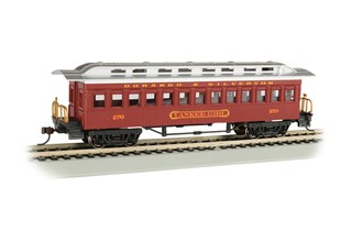 Bachmann USA 13409 [HO] 1860 - 1880 Coach - Durango & Silverton #270 'Yankee Girl' (Red)