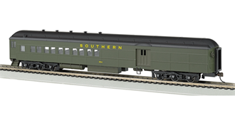 Bachmann USA 13606 [HO] 72' Heavyweight Combine - Southern #654 (lighted)