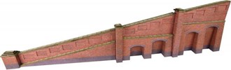 Metcalfe PN148 [N] Brick Tapered Retaining Wall Kit