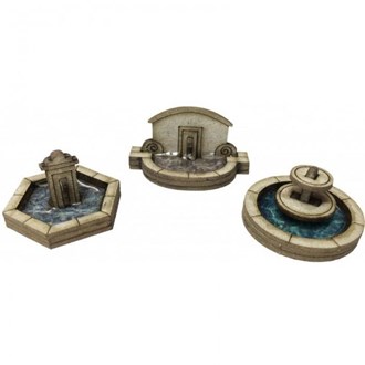 Metcalfe PN823 [N] Stone Fountain Set Mini-Kit