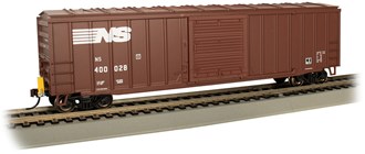 Bachmann USA 14906 [HO] 50' Braced Box Car - Norfolk Southern #400028