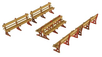 Metcalfe PO502 [OO] Platform Benches