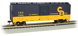 Bachmann USA 16002 [HO] 40' Box Car - Chesapeake & Ohio #13098