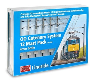 Peco LC-100 Catenary System Startup Pack