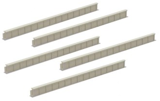 Peco NB-27 N Concrete Type Platform Edging