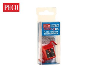 Peco PL-1005 Twistlock Twin Microswitch