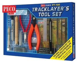 Peco PT-100 Tracklayer's Tool Set