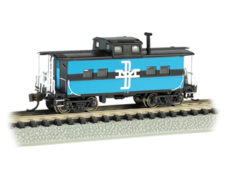 Bachmann USA 16860 [N] Northeast Steel Caboose - Boston & Maine