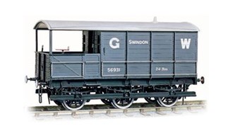 Peco W-603 O GWR 24Ton Six-Wheel Brake Van Kit