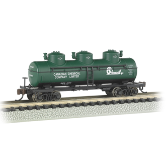 Bachmann USA 17152 [N] 3-Dome Tank Car - Chemcell