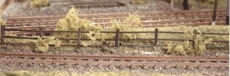 Ratio 217 N Brown Flexible Lineside Wooden Fencing 840mm