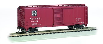 Bachmann USA 15007 [HO] 40' Steam Era Box Car - Santa Fe #136287