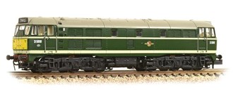Graham Farish [N] 371-111A Class 31/1 Diesel D5616 - BR Green (Small Yellow Panels)