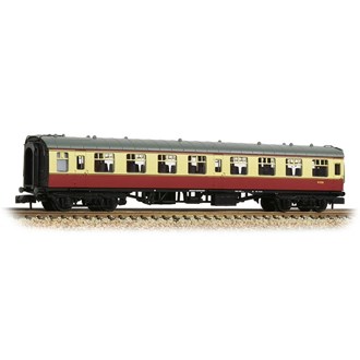 Graham Farish [N] 374-010E BR Mk1 TSO Tourist Second Open - BR Crimson & Cream