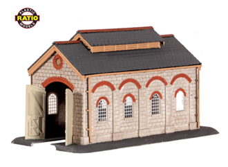 Ratio 203 N Engine Shed 95mm x 48mm