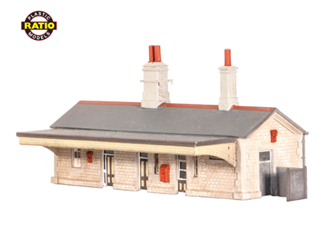 Ratio 204 N Gauge Station Building Kit