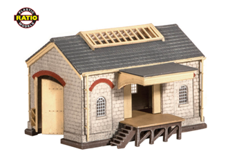Ratio 220 N Stone Goods Shed 90mm x 70mm