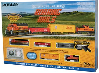 Bachmann USA 24132 [N] Roaring Rails Set (Sound Value)