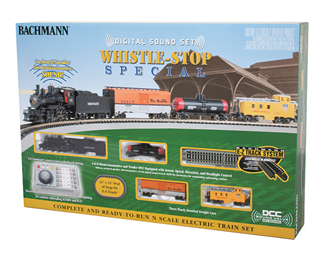 Bachmann USA 24133 [N] Whistle-Stop Special Train Set (DCC Sound Value)