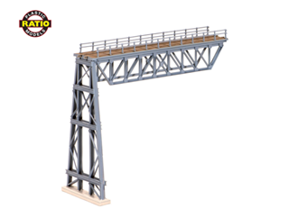 Ratio 241 N Steel Truss Span with Steel Trestle