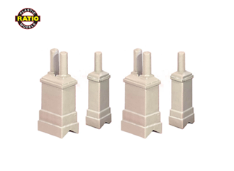 Ratio 307 N Chimneys Builder Accessories Pack 4pc