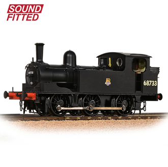 Branchline (OO) 31-061SF LNER J72 Tank 68733 - BR Black (Early Emblem) (Sound Fitted)