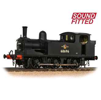 Branchline (OO) 31-062SF LNER J72 Tank 68696 - BR Black (Late Crest) (Sound Fitted)