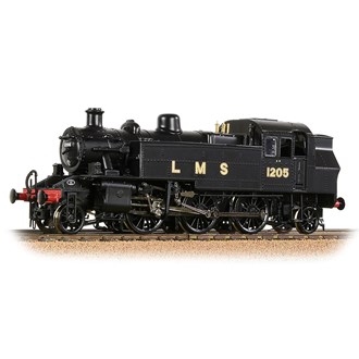 Branchline [OO] 31-442 LMS Ivatt 2MT Tank 1205 LMS Black (Revised)