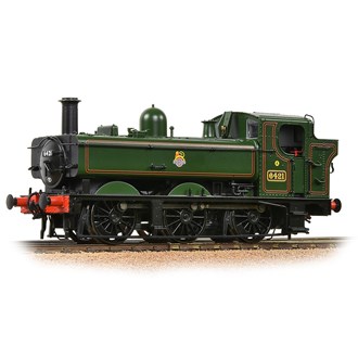 Branchline [OO] 31-639 GWR 64XX Pannier Tank 6421 BR Lined Green (Early Emblem)