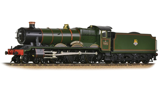 Branchline [OO] 31-785 GWR Modified Hall Class 6990 'Witherslack Hall' - BR Lined Green, Early Emblem