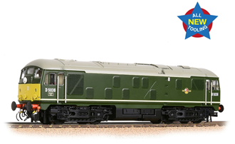 Branchline [OO] 32-415 Class 24/0 Diesel D5036 with Disc Headcode - BR Green with Small Yellow Panels