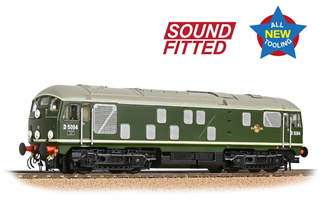 Branchline [OO] 32-443SF Class 24/1 Diesel D5094 with Disc Headcode - BR Green, Late Crest (Sound Fitted)